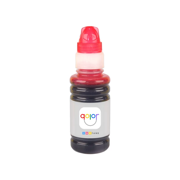 qolor Canon GI-490 için Kırmızı Yazıcı Mürekkebi - 70 ml ürün görseli 1