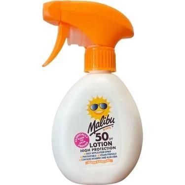 Malibu Güneş Koruyucu Püskürtmeli Sprey Çocuk SPF50 300 ml ürün görseli 1