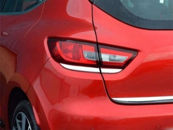 Renault Clio 4 için Stop Alt Çıtası  4 Parça Krom 2013-2019 ürün görseli 1