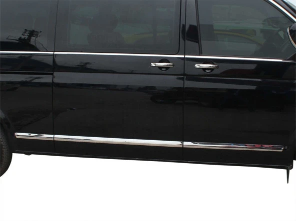 Volkswagen Caravelle T6 için Yan Kapı Çıtası 7 Parça Krom (U.Ş) 2015 Ve Sonrası ürün görseli 1