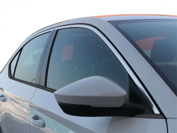 Skoda Super B8 için Cam Üst Çıtası 4 Parça Krom 2015 Ve Sonrası ürün görseli 1