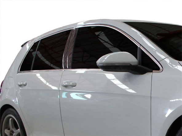 Volkswagen Golf 7 için Cam Çerçevesi 10 Parça Krom 2013 Ve Sonrası ürün görseli 1