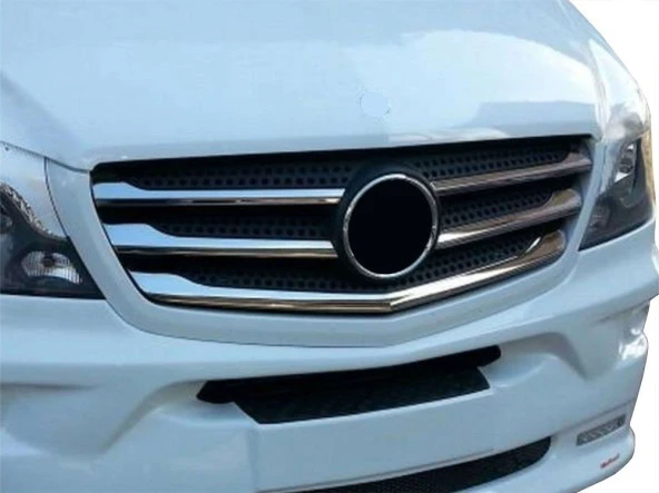 Mercedes Sprinter W906 için Ncv3 Ön Panjur 5 Parça Krom 2014 Ve Sonrası ürün görseli 1
