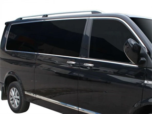 Volkswagen Transporter T6.1 için Cam Çerçevesi 14 Parça. Krom (K.Ş.) Tek Sürgü 2020 Ve Sonrası ürün görseli 1