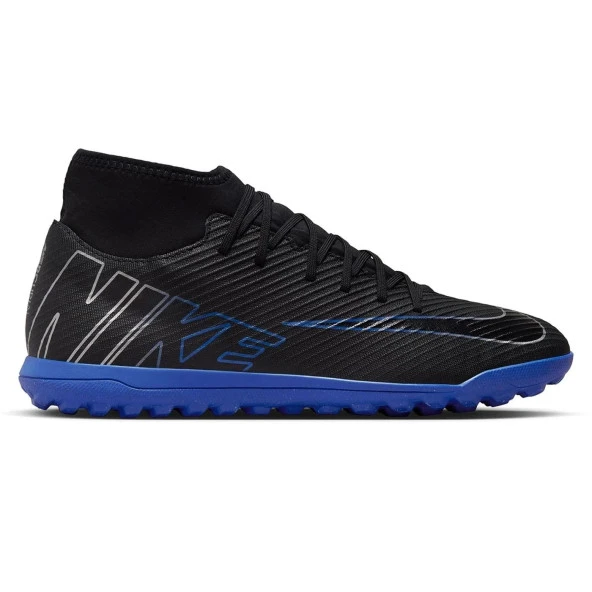 Nike Mercurial Superfly 9 Club Tf Erkek Siyah Halı Saha Ayakkabısı DJ5965-040 ürün görseli 1