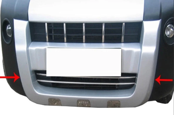 Fiat Fiorino Ön için Koruma (Kromlu) Fiber 2008 Ve Sonrası ürün görseli 1