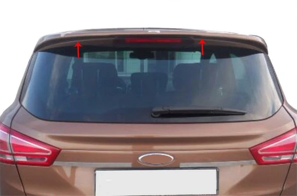 Ford B-Max Uyumlu Spoiler Cam Üstü Gt Fiber 2012 Ve Sonrası ürün görseli 1
