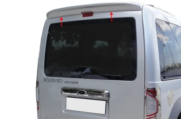 Ford Connect Uyumlu Spoiler Bagaj Gt Fiber 2002-2014 ürün görseli 1