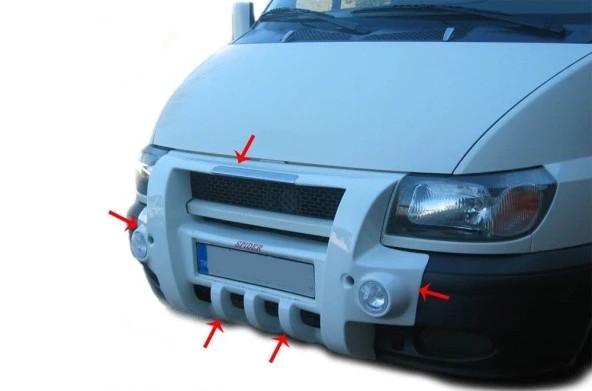 Ford Transit 5 için Ön Koruma (Sisli) Fiber 2003-2006 ürün görseli 1