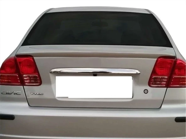 Honda Civic Uyumlu 7 Spoiler Bagaj Gt Fiber 2001-2005 ürün görseli 1