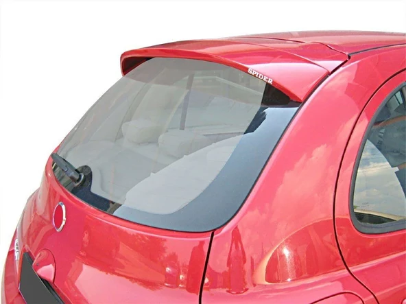 Nissan Micra Uyumlu Spoiler Cam Üstü Gt Fiber 2004-2013 ürün görseli 1