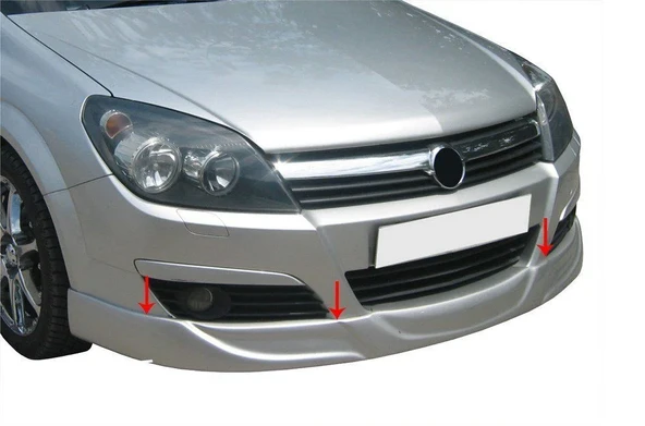 Opel Astra Uyumlu H Hatchback Ön Tampon Altı Fiber 2004 Ve Sonrası ürün görseli 1