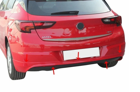 Opel Astra K için Hatchback Arka Tampon Altı Fiber 2015 Ve Sonrası ürün görseli 1