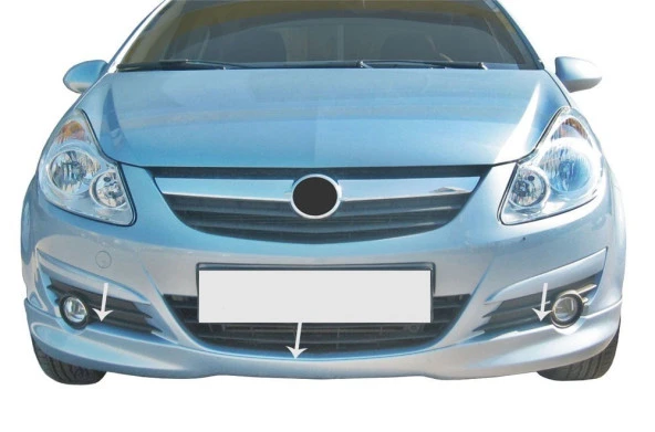 Opel Corsa D için Ön Tampon Altı (5 Kapı Md) Fiber 2007 Ve Sonrası ürün görseli 1