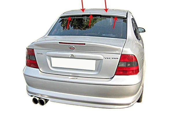 Opel Vectra Uyumlu B Spoiler Cam Üstü Fiber 1995-2002 ürün görseli 1