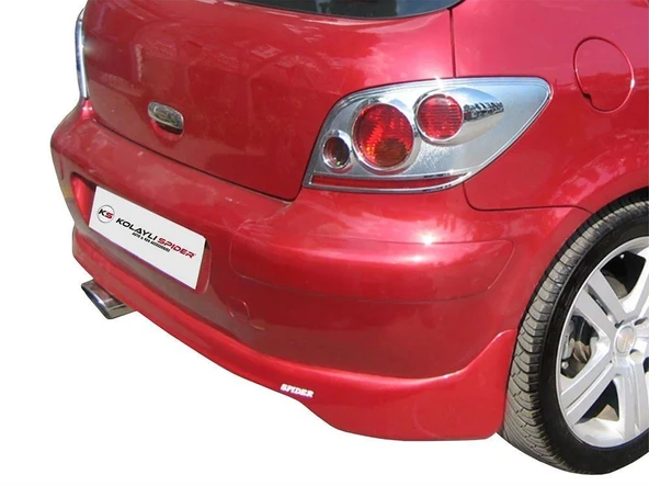 Peugeot 307 Uyumlu Arka Tampon Altı Fiber 2001-2008 ürün görseli 1