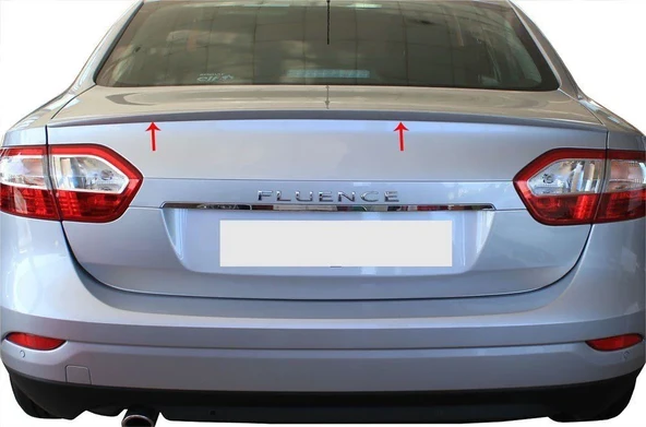 Renault Fluence Uyumlu Sm3 Spoiler Bagaj Gt (Bolt Mod) Fiber 2010 Ve Sonrası ürün görseli 1