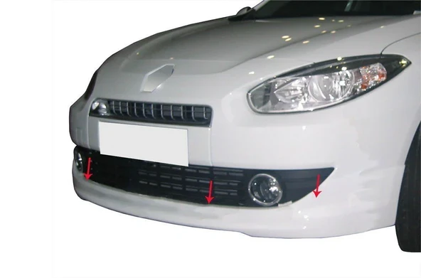 Renault Fluence Uyumlu Sm3 Ön Tampon Altı Fiber 2010 Ve Sonrası ürün görseli 1