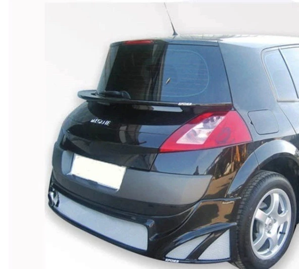 Renault Megane 2 için Hatchback Arka Tampon Altı Telli Fiber 2003-2008 ürün görseli 1