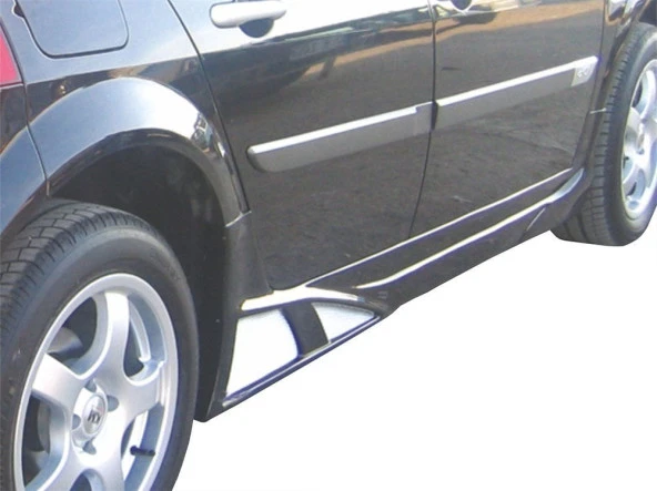 Renault Megane 2 için Sedan Marşpiyel Telli 2 Parça Fiber 2003-2008 ürün görseli 1