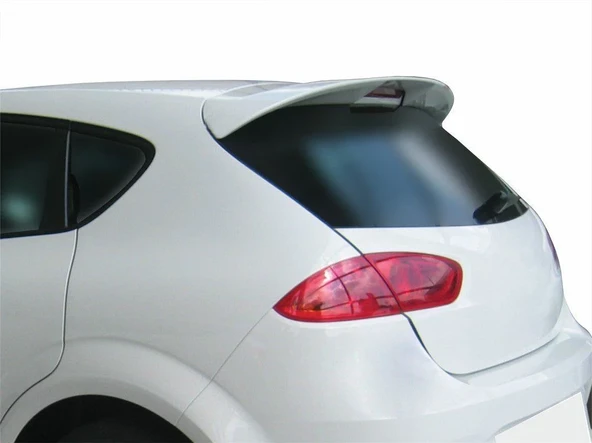 Seat Leon Uyumlu 2 Facelift Spoiler Cam Üstü Gt Fiber 2009-2012 ürün görseli 1
