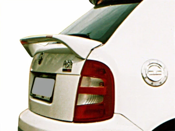 Skoda Fabia Uyumlu 1 6Y Hatchback Spoiler Cam Altı Fiber 1999-2007 ürün görseli 1