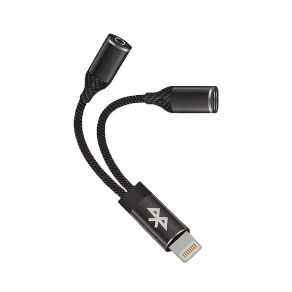 Tonex SX-06 2in1 Lightning to 3.5mm Aux + Lightning Çoklayıcı Adaptör Kablo ürün görseli 1