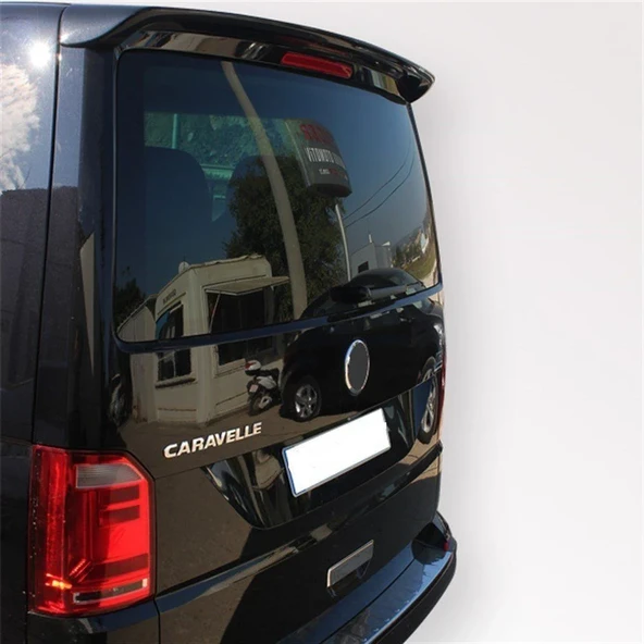 Volkswagen Caravelle Uyumlu T6 Spoiler Bagaj Gt Md:1 Fiber 2015 Ve Sonrası ürün görseli 1