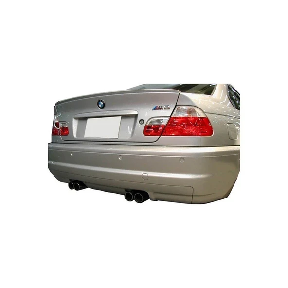 Bmw E46 Uyumlu 3 Seri Spoiler Bagaj Yüksek Fiber 1999-2005 ürün görseli 1