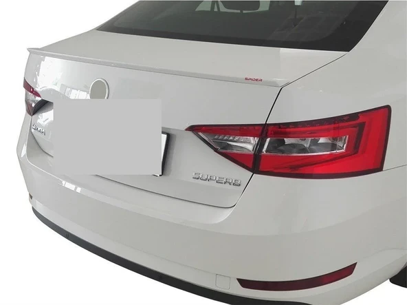 Skoda Super Uyumlu B8 Spoiler Bagaj Gt Fiber 2015-2019 ürün görseli 1