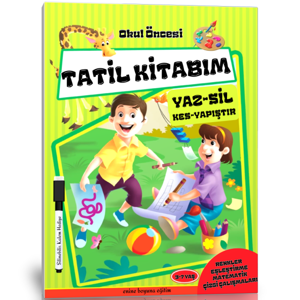 Okul Öncesi Tatil Kitabım (Tatil Kitap Seti) ürün görseli 1