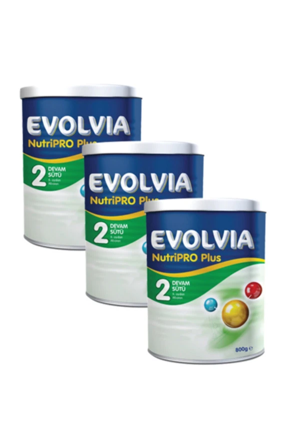 Evolvia Nutri Pro PLUS 2 Devam Sütü Nutripro Plus 800 gr  3 Adet- TY ürün görseli 1