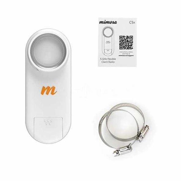 Mimosa C5X 4.9-6.4 Ghz , 8 dBi Modular Radio, For PTMP or PTP, uses N5-X Antennas/POE Not Included ürün görseli 1