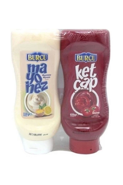 Burcu Ketçap 650+mayonez 550 Gr Set ürün görseli 1