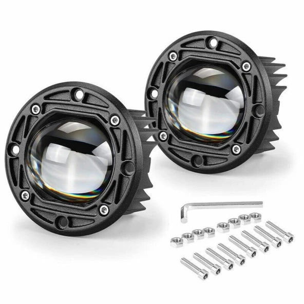 Off-Road Sis Lambası-Beyaz/Amber için 20W 12-24V /ADET Lass326 ürün görseli 1