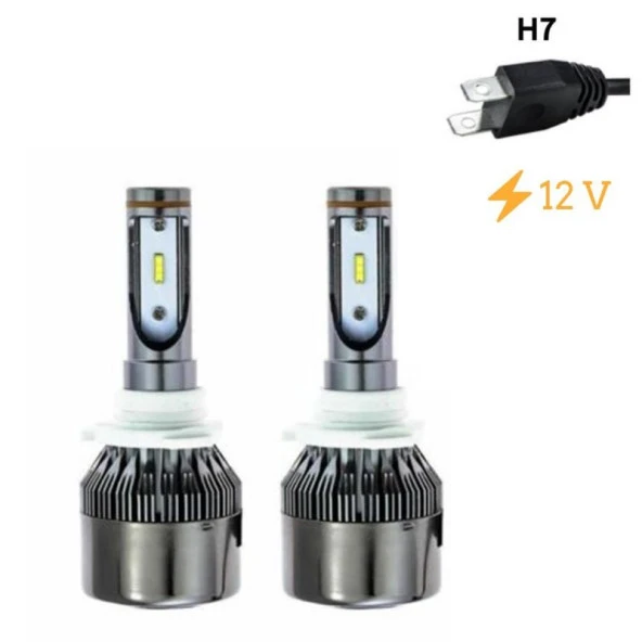 Space LED Far için Ampulü Beyaz H7 36W 4800Lm 12V / Laam803 ürün görseli 1