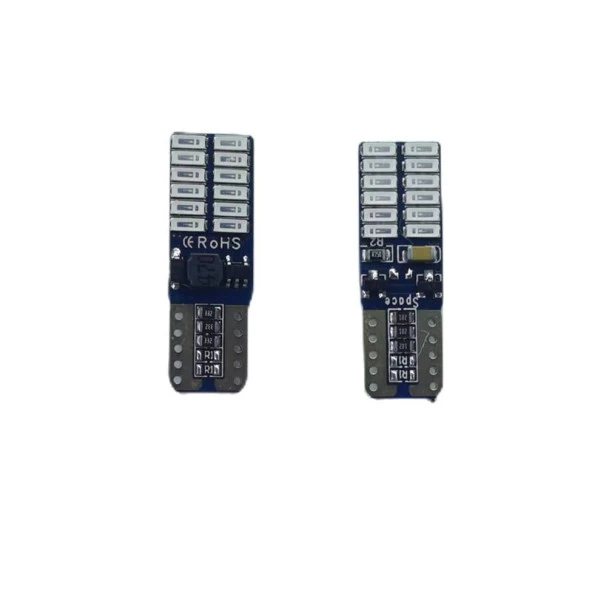 T10 LED Ampul için 24Smd Canbuslu Mavi 2Li Set 12V / Laam627-4 ürün görseli 1