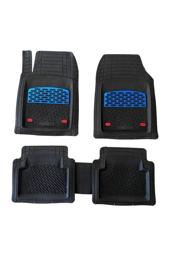 Safir Ds 7 için Crossback Havuzlu Universal Paspas Krom Mavi ürün görseli 1