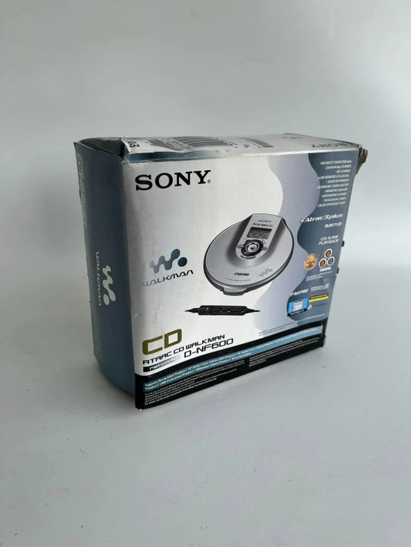 Sony Walkman D-NF600 Discman Cd Player - Resim 2