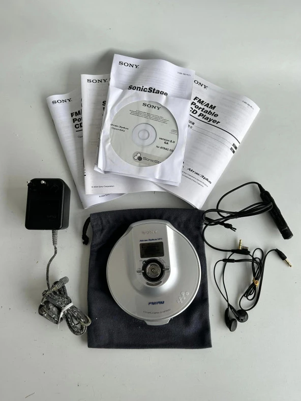 Sony Walkman D-NF600 Discman Cd Player - Resim 5