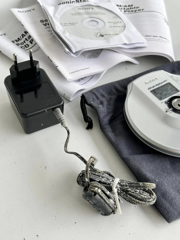 PTTAVM: Sony Walkman D-NF600 Discman Cd Player