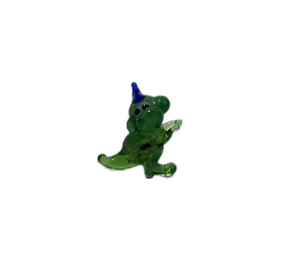 El Yapımı Mini Murano Cam Dinozor Biblo A161-09 ürün görseli 1