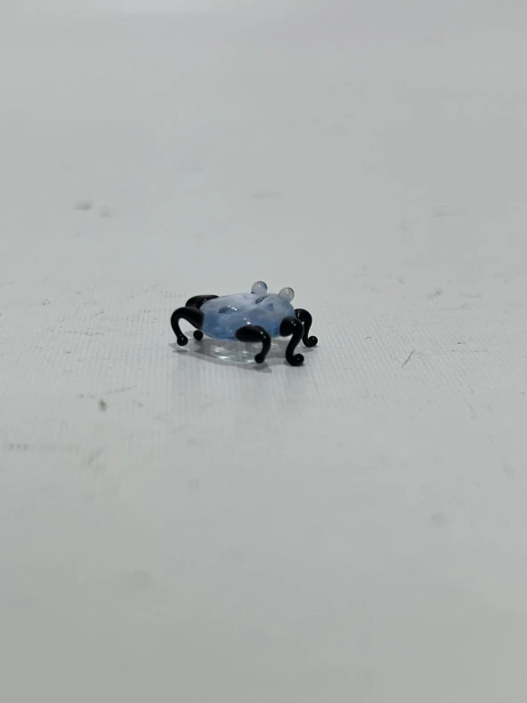El Yapımı Mini Murano Cam Böcek Biblo A162-11 - Resim 3