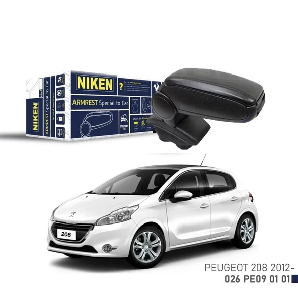 Peugeot 208 Uyumlu Kol Dayama Kolçak 2007-2013 (Niken) ürün görseli 1