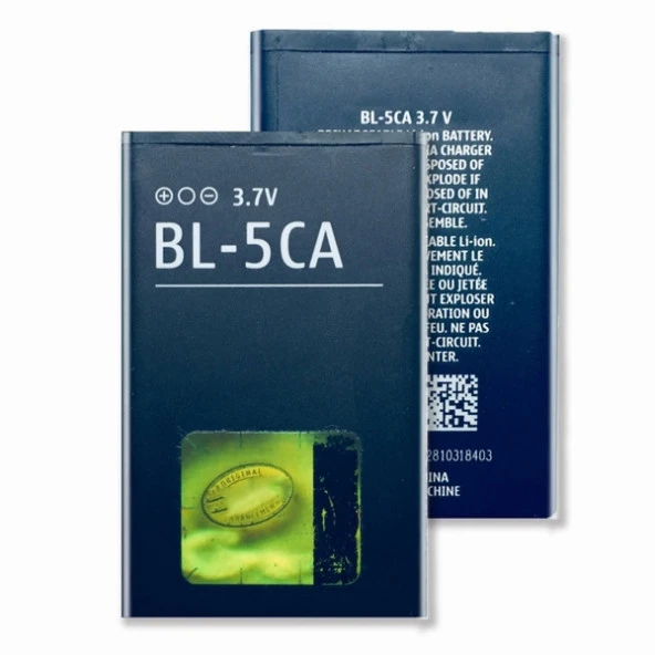 Nokia BL-5CA E50 (BL5ca 700 mAh Batarya Pil Orijinal Uzun Ömürlü Yüksek Kapasite) NOKBL5CA01043 ürün görseli 1