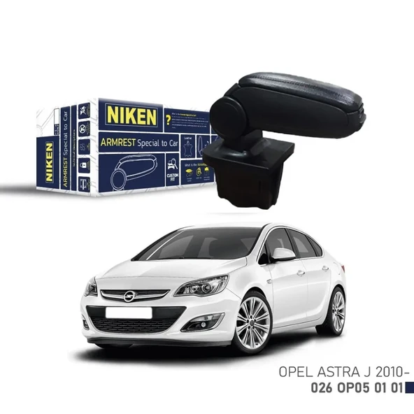 Opel Astra Uyumlu J -2010 Araca Özel Kol Dayama Siyah Niken Parça ürün görseli 1