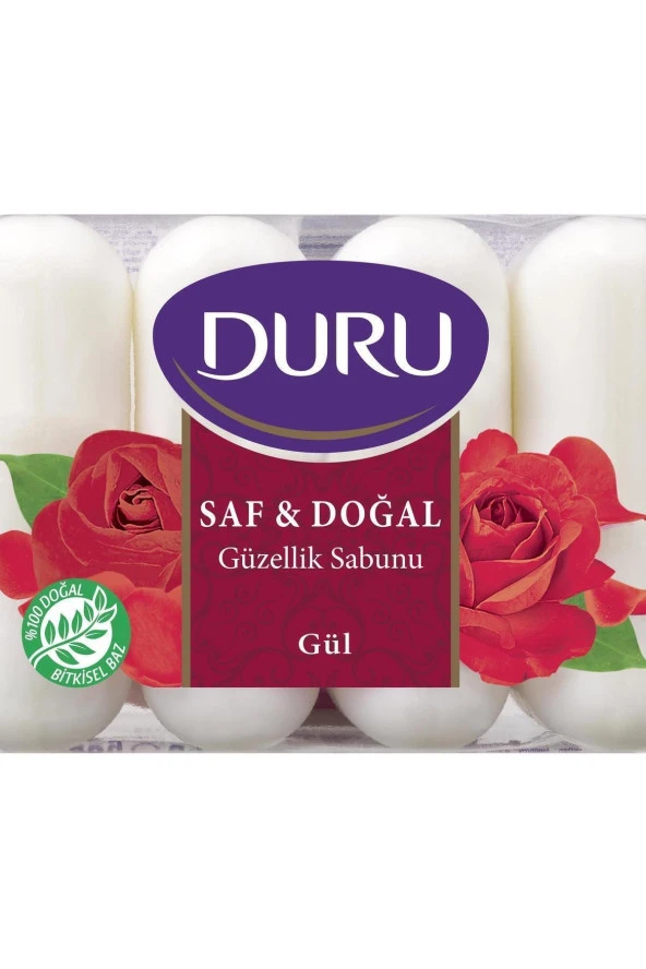 Duru Güzellik Sabunu Saf&doğal Gül 4X70 G ürün görseli 1
