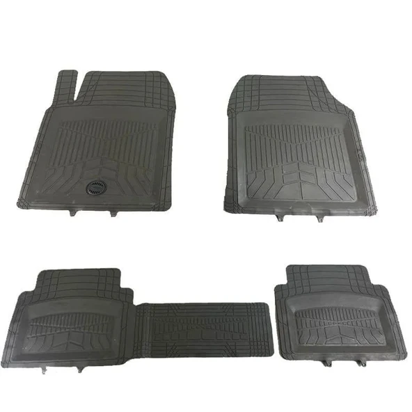 Hyundai Santa Uyumlu Fe 3D Pufi Move Universal Paspas Siyah Parça ürün görseli 1