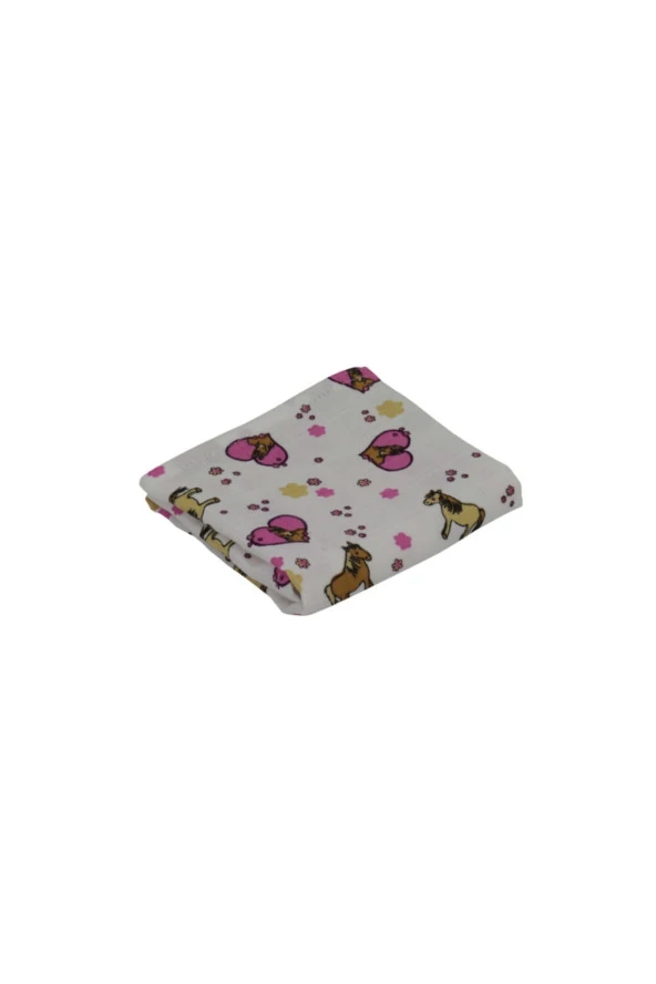 Bebek Ağız Bezi - Müslin Ağız Bezi - Bebek - Ağız - Bez - 40 Cm X 40 Cm - Geniş Ölçü - 4 Adet ürün görseli 1