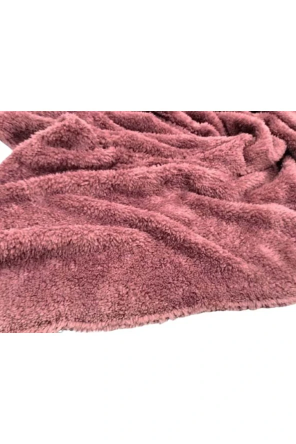 Wellsoft Kedi Köpek Battaniyesi Gülkurusu Renk 70 cm x 90 cm ürün görseli 1